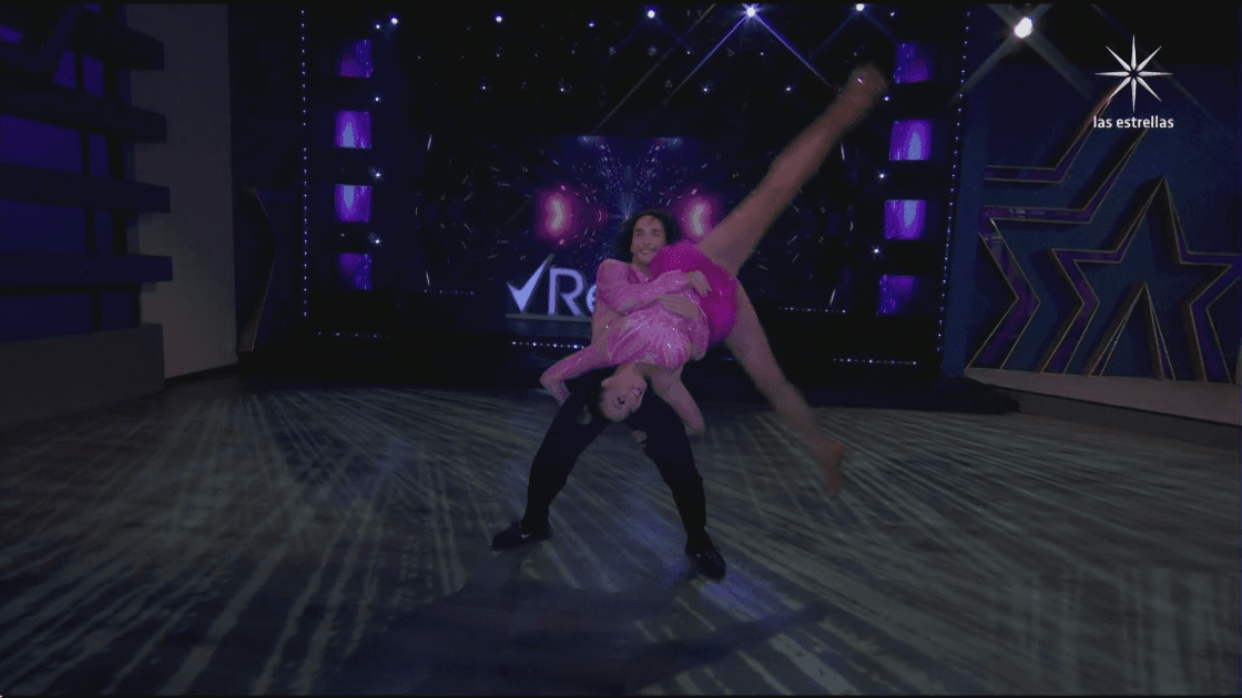 Mariana Ochoa y Jorge Anzaldo en Las Estrellas bailan en Hoy