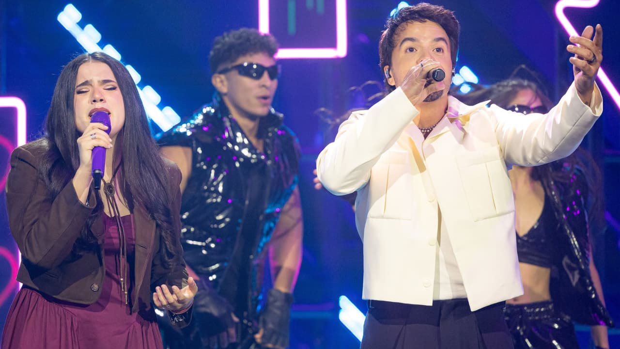 Camila Fernández se puso nerviosa al cantar con Luis Fonsi en Juego de Voces 2026