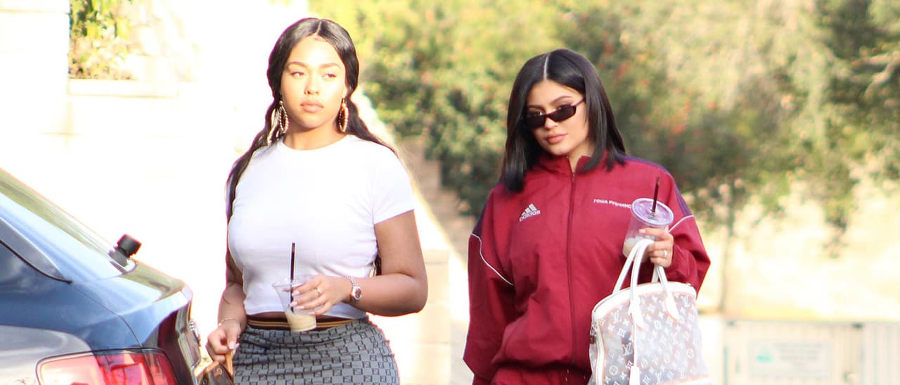La joven de 20 años salió en compañía de su amiga Jordyn Woods (FOTO: The Grosby Group)