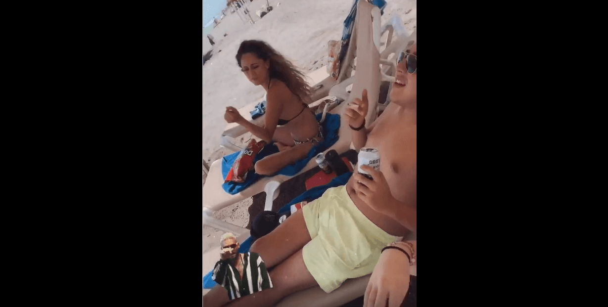 Sin embargo, a través de sus historias, la estrella de televisión narró algunas de las aventuras que pasó junto a su hermano Daniel y su amiga Jessica Segura, con quienes cantó al ritmo del tema ‘Hawái’ de Maluma.