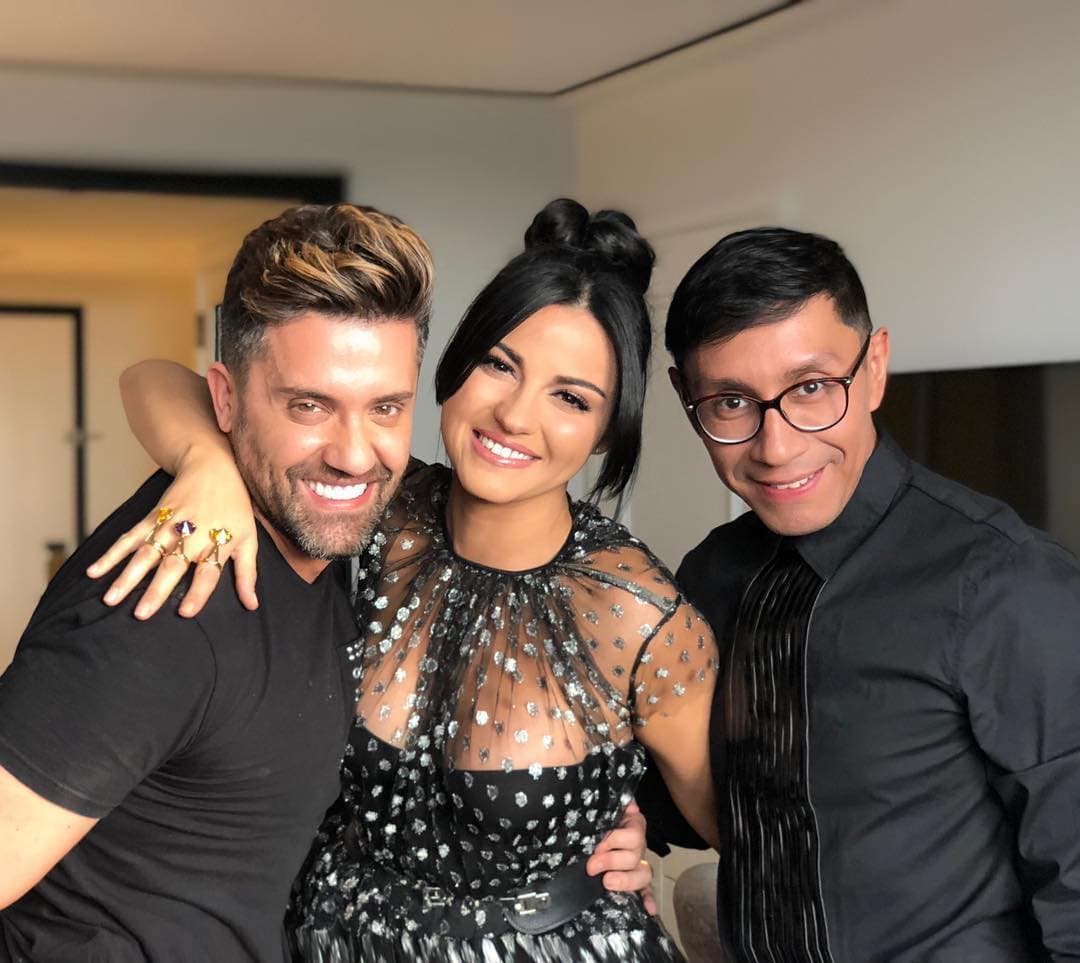 Maite Perroni fue una de las más bellas de la noche