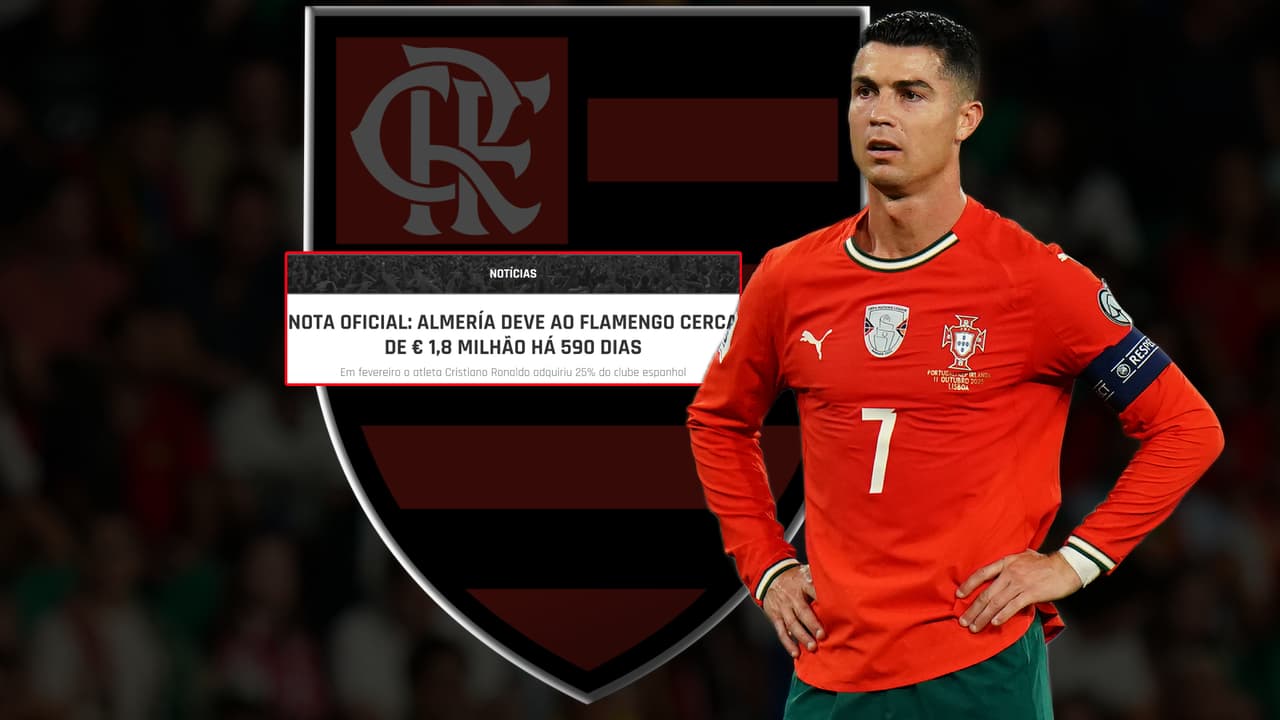Cristiano Ronaldo es demandado por Flamengo debido a una deuda con Almería