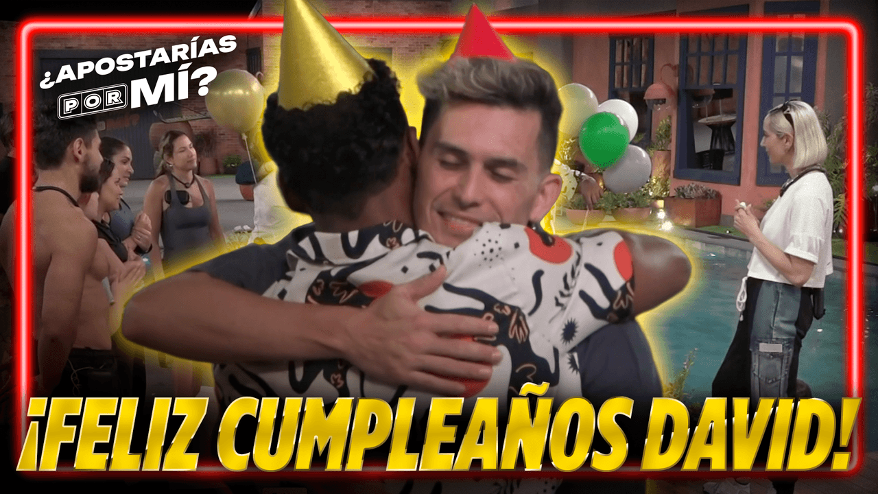 Las parejas CELEBRARON el CUMPLEAÑOS de David
