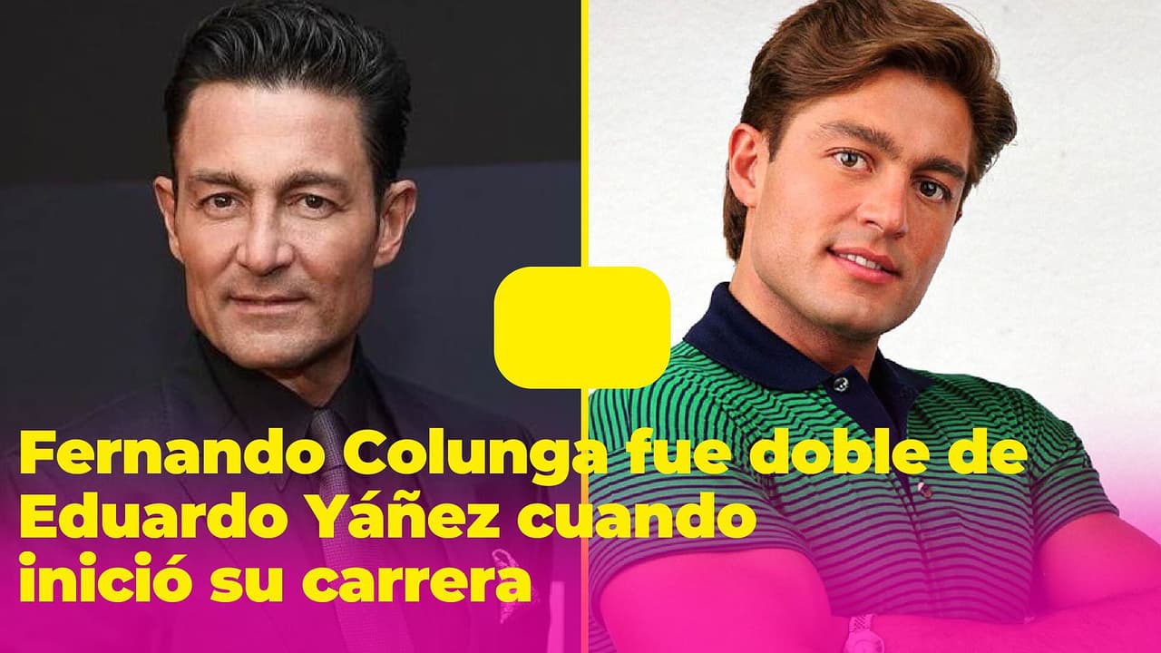 Fernando Colunga no tenía planes de ser actor: su camino a la fama fue totalmente inesperado