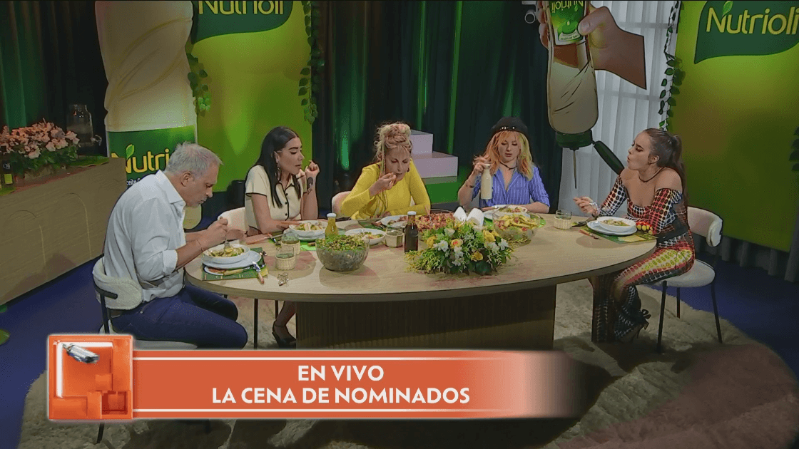Cena de nominados de la segunda semana de 'La Casa de los Famosos México'