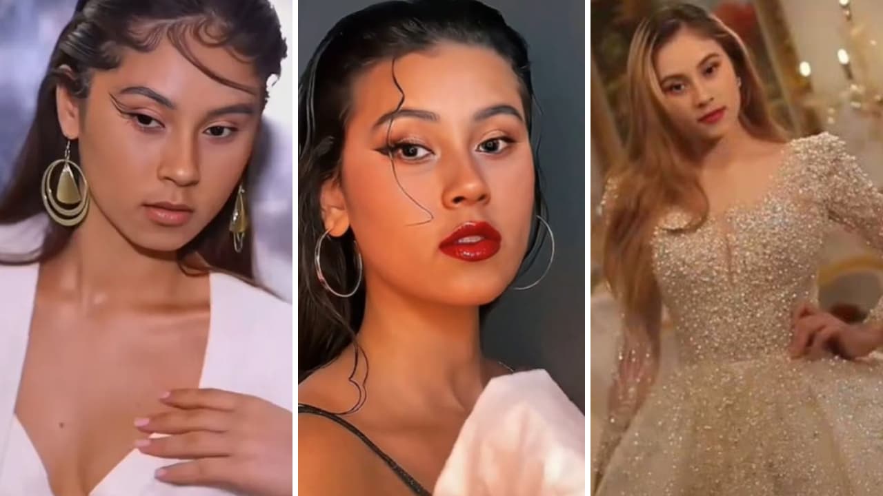 Imágenes de Yahritza Martínez supuestamente maquillada