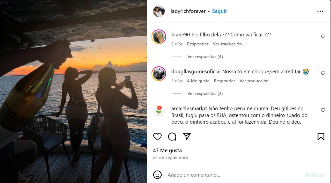 Captura de Instagram