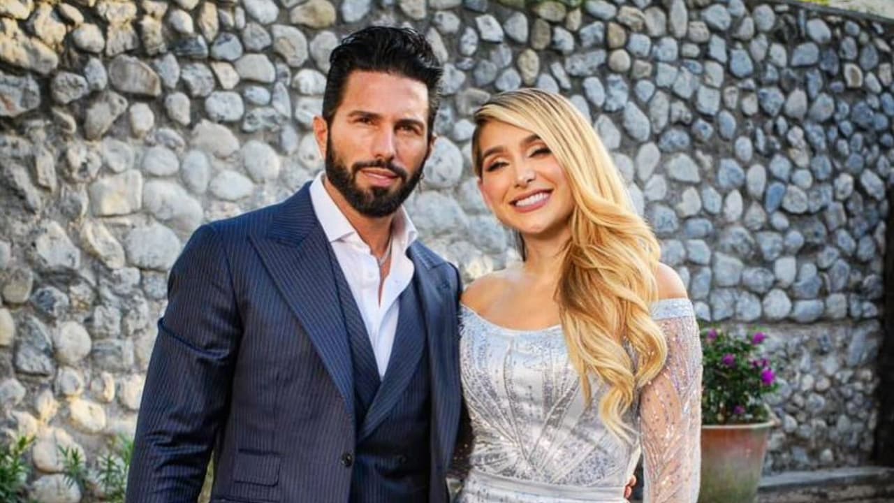 Poncho de Nigris y Marcela Mistral se casaron en 2015.