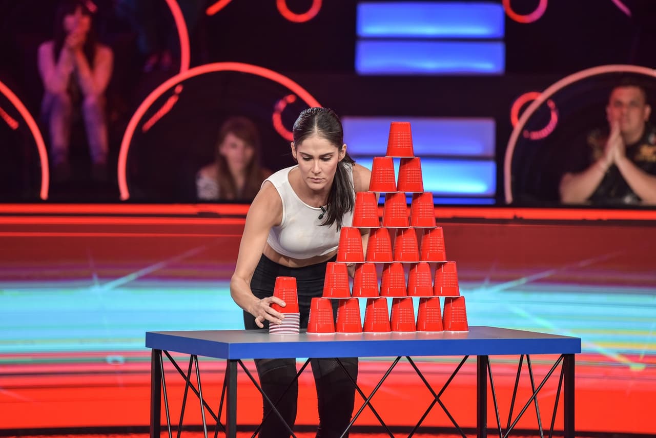 Eva Cedeño nunca perdió el enfoque y la concentración en cada una de las pruebas que hizo en el programa.