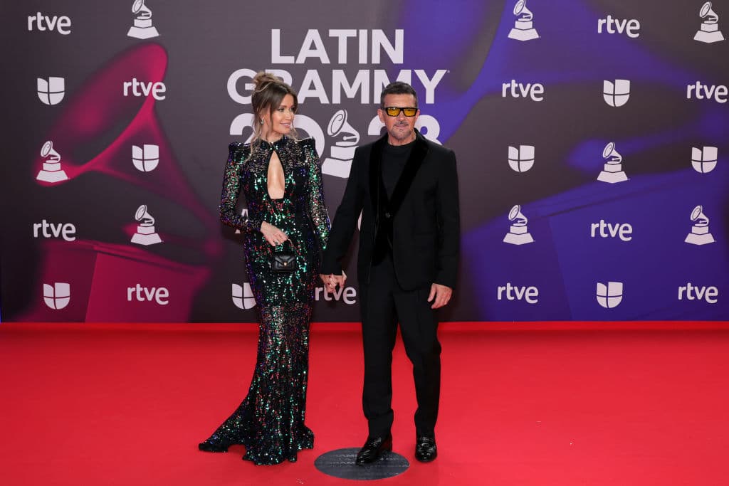 Antonio Banderas y Nicole Kimpel