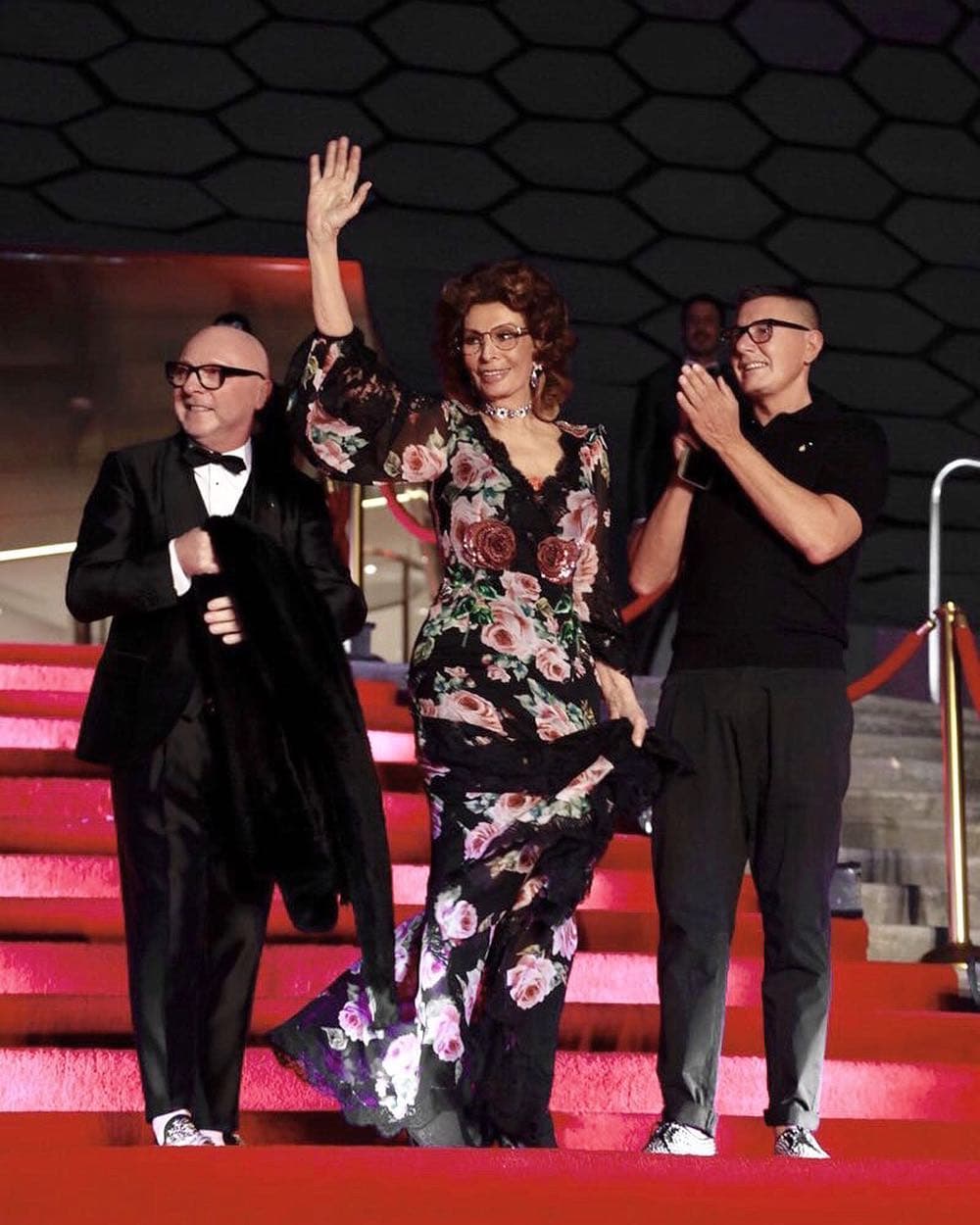 La actriz Sophia Loren visitó nuestro país para participar en la gala y las pasarelas.