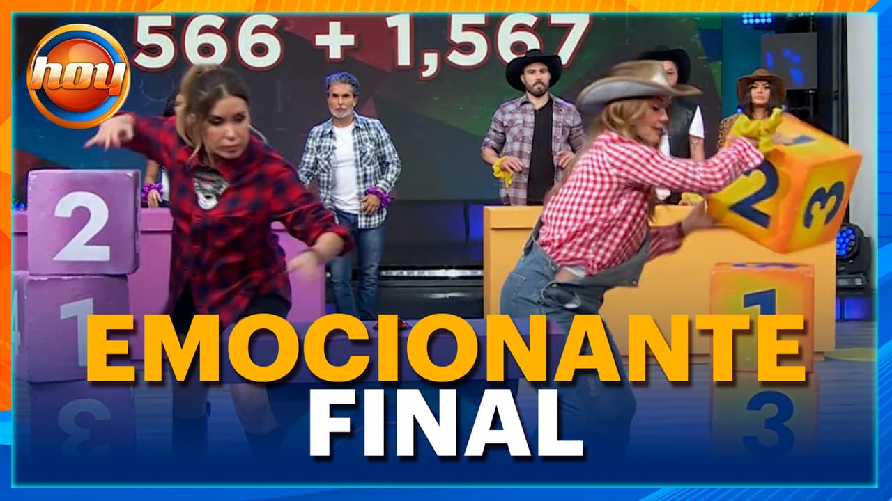 Andrea Escalona y Legarreta se enfrentan en una reñida partida de 'Cubos Matemáticos'