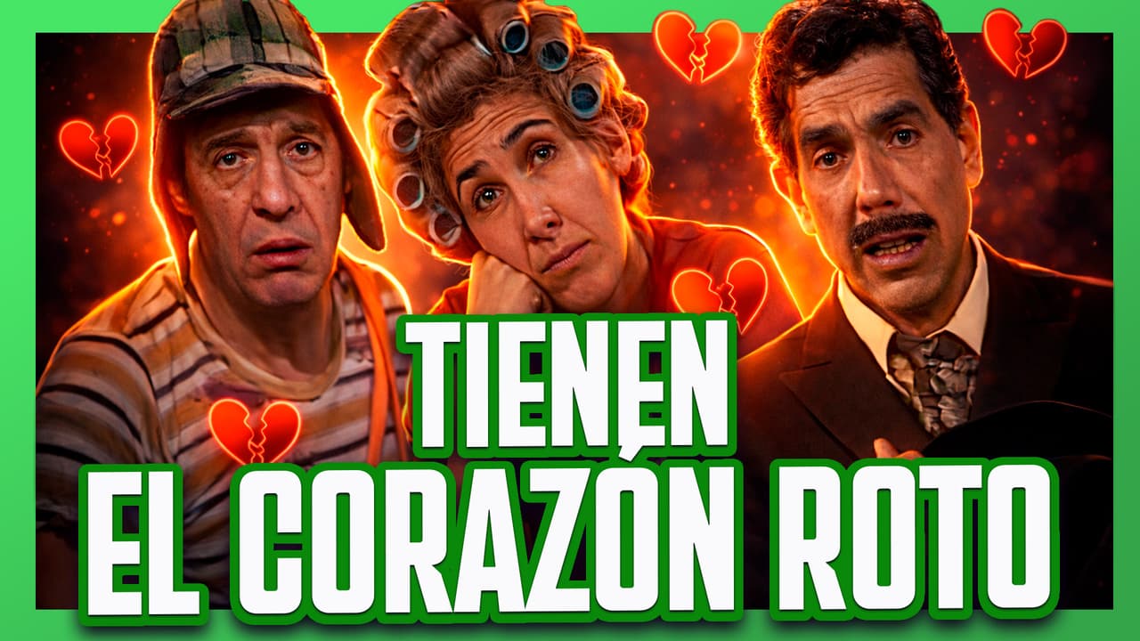 Doña Florinda y el Profesor Jirafales lamentan su ruptura