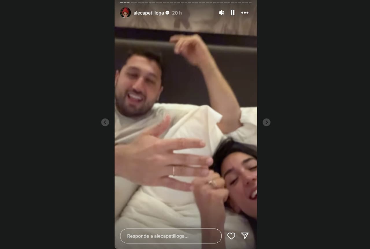 Ale Capetillo y su esposo Nader Shoueir.