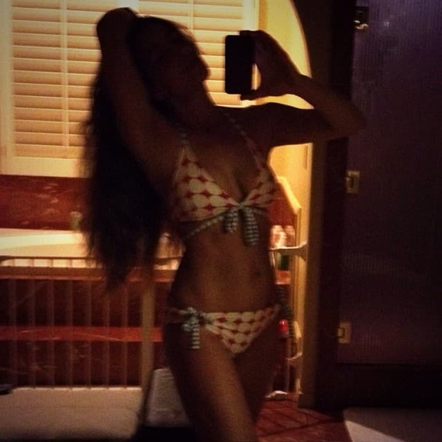 Aunque su publicación apenas llega a los 535 likes, creímos que era importante mencionarla por la sencilla razón de que fue la primera foto en bikin que Paty Manterola compartió en Instagram. Fue subida a la red el 12 de julio de 2012.