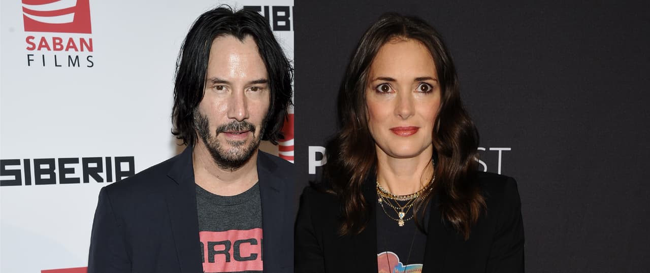 Winona Ryder podría estar casada con Keanu Reeves