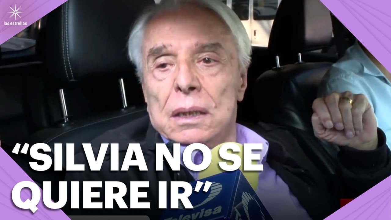 Enrique Guzmán visita a Silvia Pinal en el hospital y revela el estado de salud de la actriz