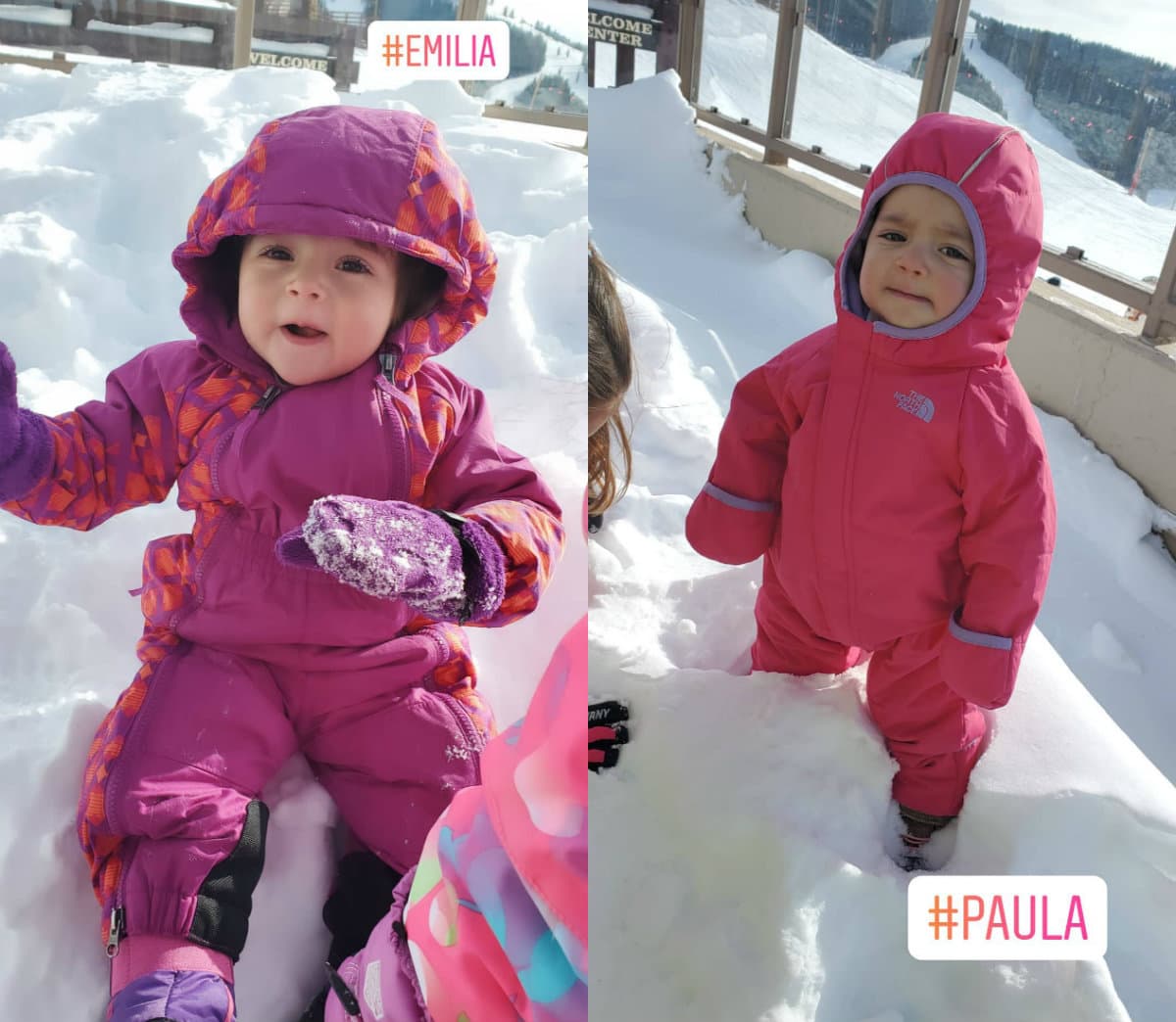 Las fotos más recientes de Emilia y Paula son las que publicó la conductora en su cuenta oficial de Instagram hace unas horas por su reciente viaje a Vail, Colorado, donde a pesar de las bajas temperaturas las pequeñas disfrutaron de la nieve.