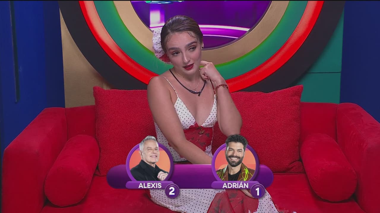 Elaine Haro entró al confesionario a nominar