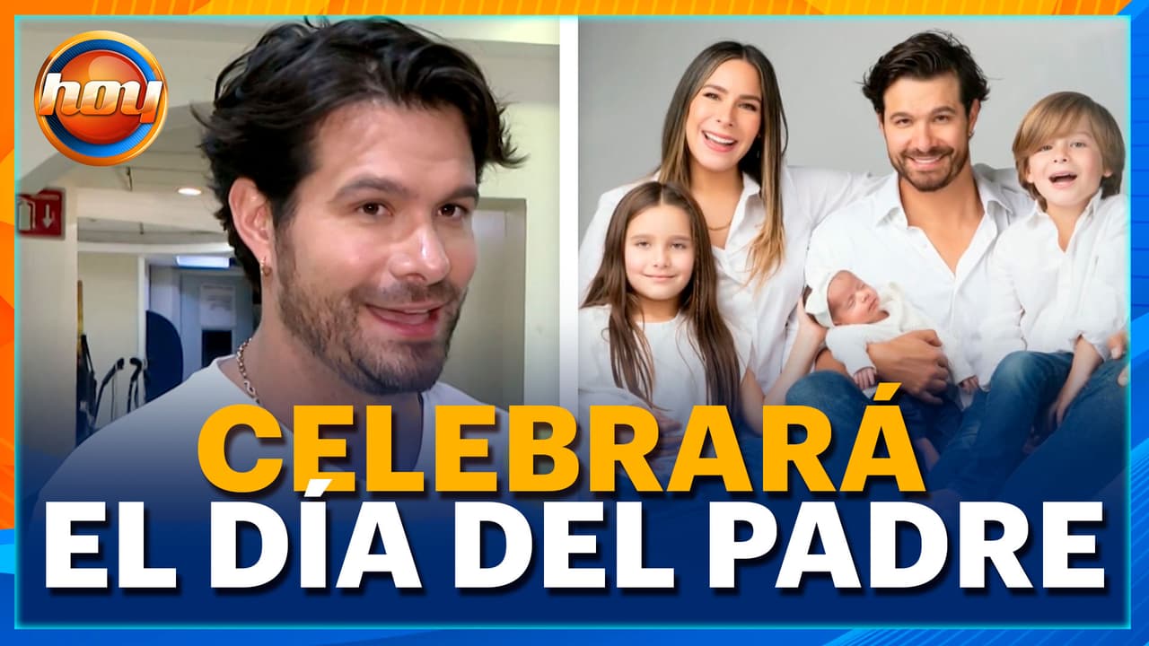 Brandon Peniche disfruta su faceta como PAPÁ y está listo para ’Tierra de amor y coraje’