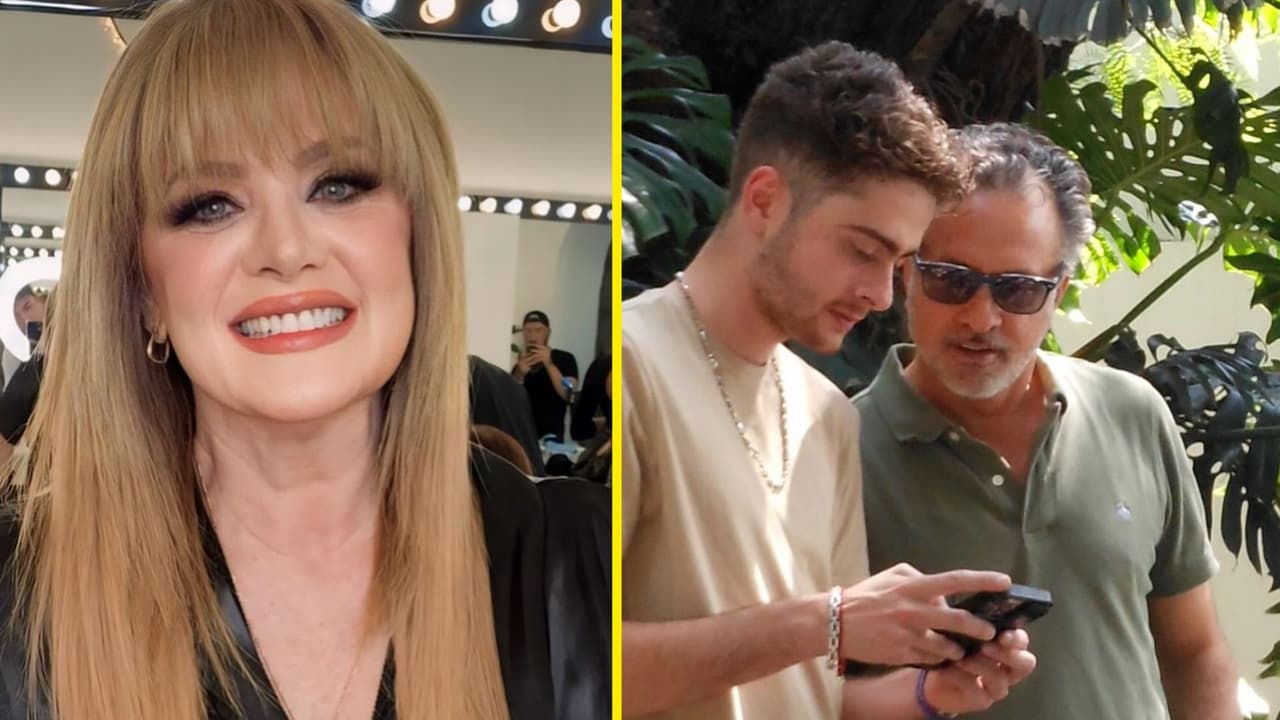 “No me lo esperaba”: Erika Buenfil reacciona al “atrevimiento” de su hijo al compartir fotos con su papá