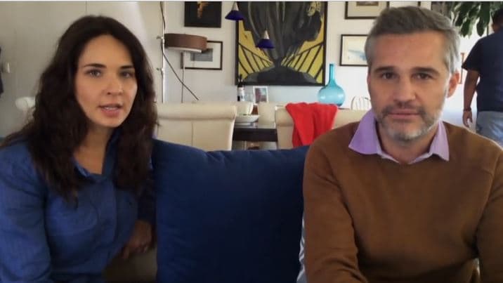 Tomás confiesa su amor a Julia | Detrás de cámaras