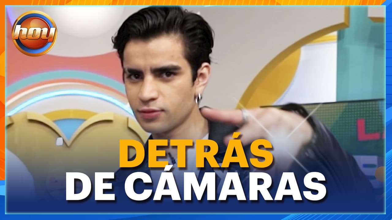 Lo que no viste de la visita de Aarón Mercury al programa Hoy
