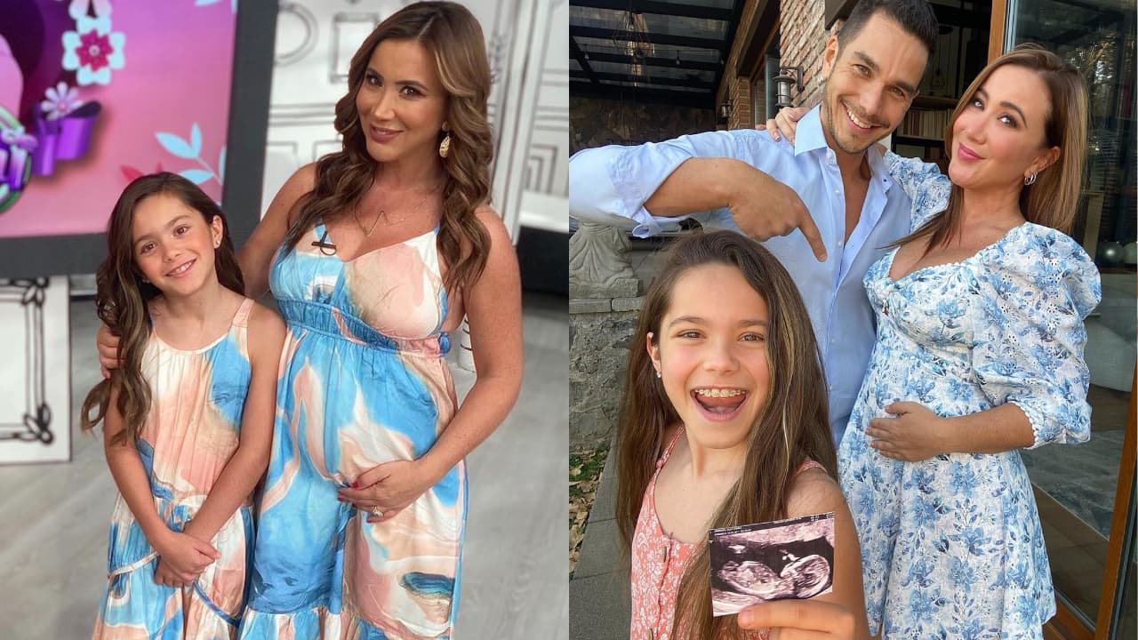Mariazel sorprende con adopción en la recta final de su embarazo y presenta a Mila en fotos