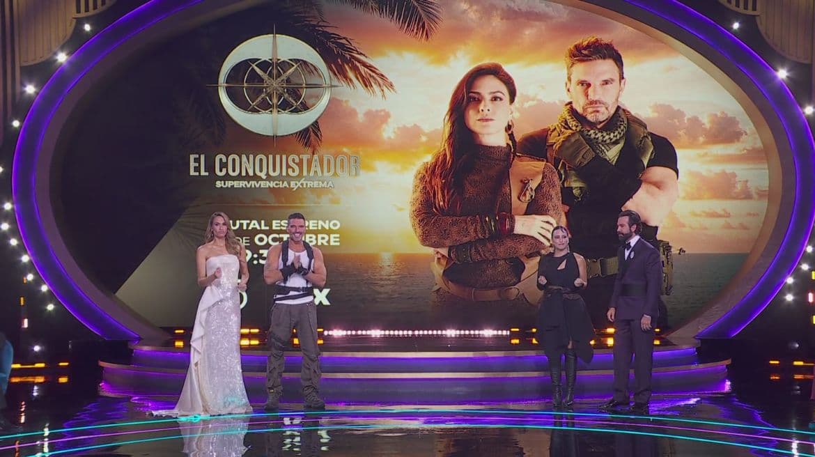 Julián Gil y Valeria Marín estuvieron en el escenario con Odalys Ramírez y Diego de Erice.