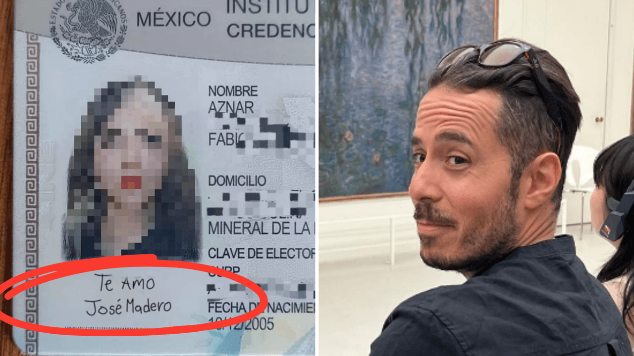 Joven firmó su credencial para votar en honor al cantante José 'Pepe' Madero: