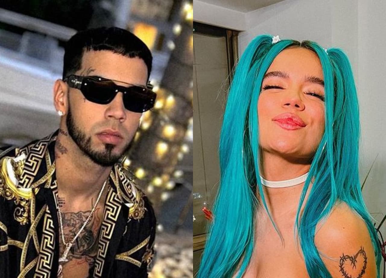 ¿Anuel se acuerda de Karol G en pleno concierto?