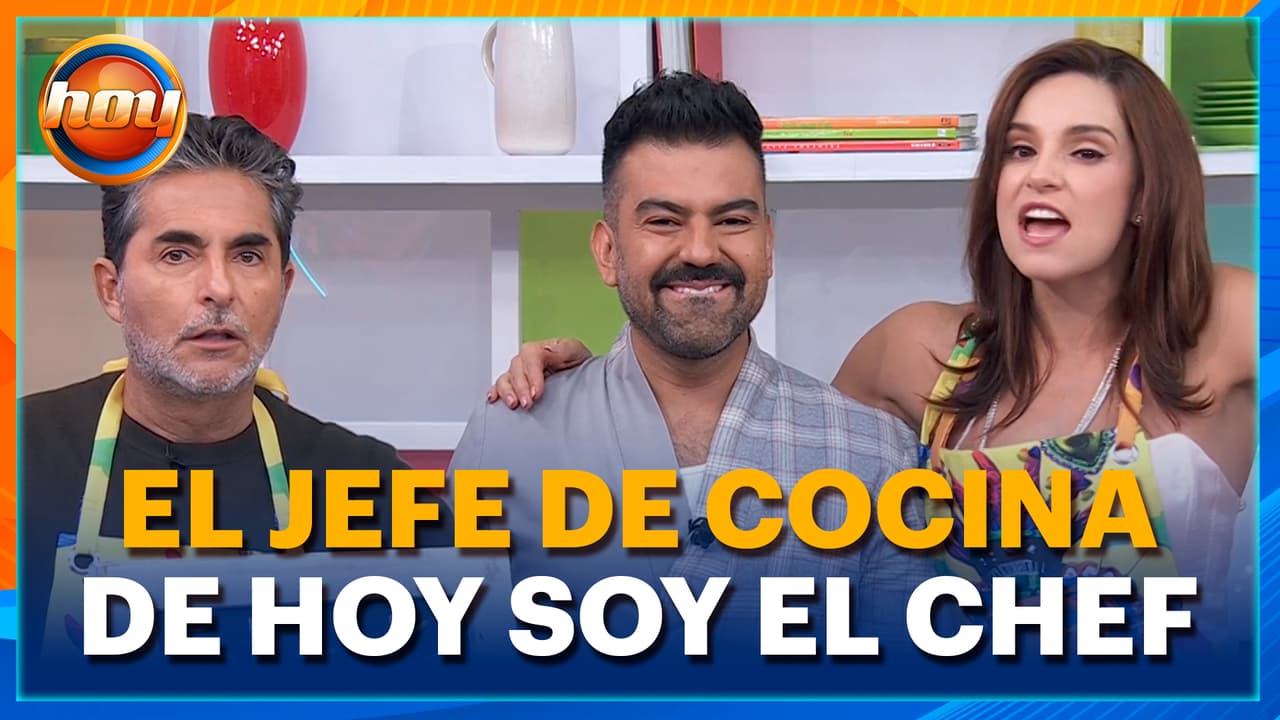 Destapamos al jefe de cocina de: 'Hoy soy el Chef'