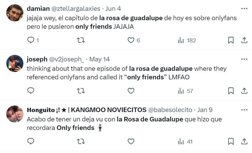 Reacciones de los internautas al capítulo de 'La Rosa de Guadalupe': 'Only Friends: Sólo para ciertos ojos'