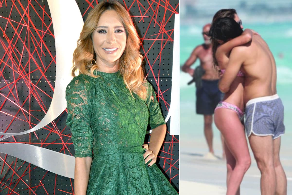 Geraldine Bazán habla de las románticas fotos junto a Santiago Ramundo