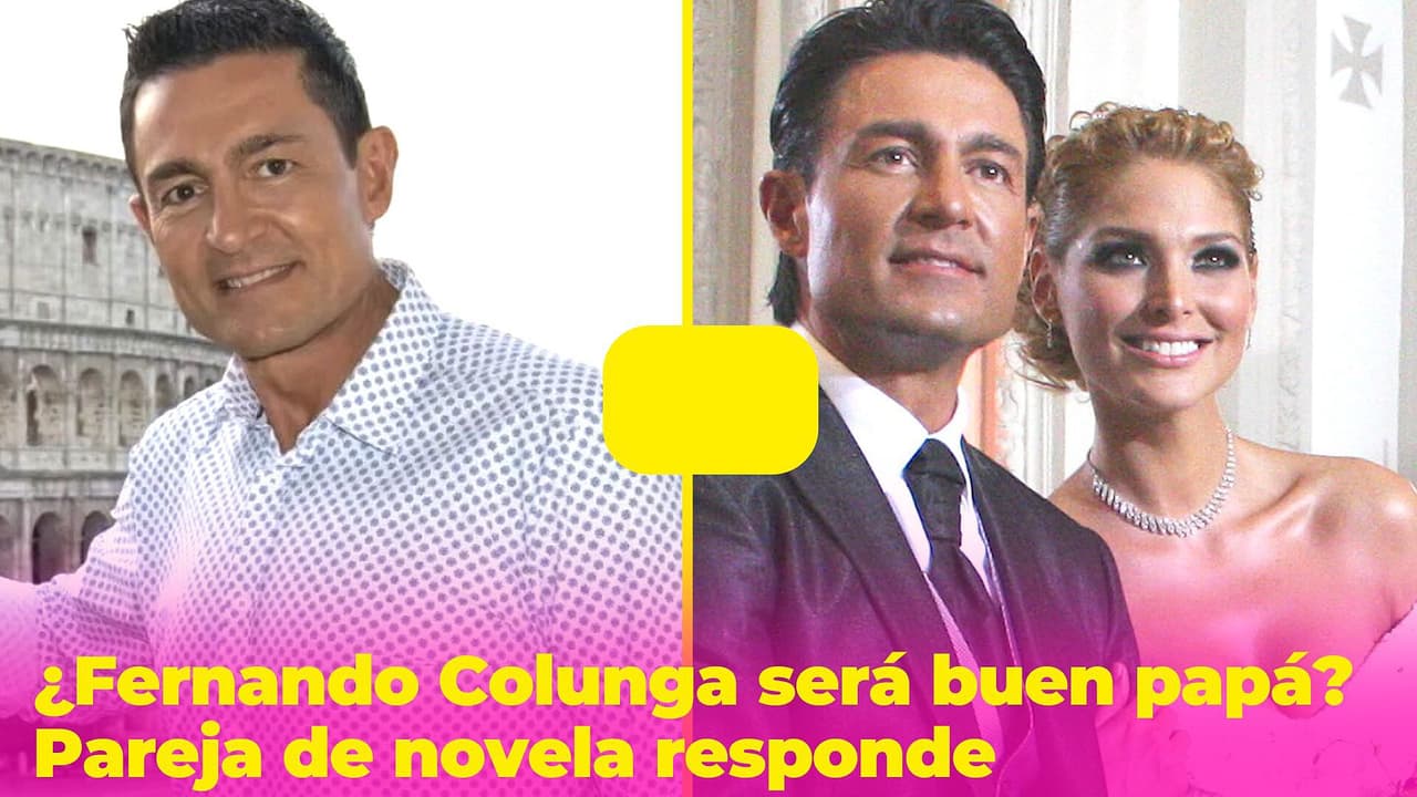 Pareja de novela de Fernando Colunga no se guarda nada: responde si él será “buen padre”