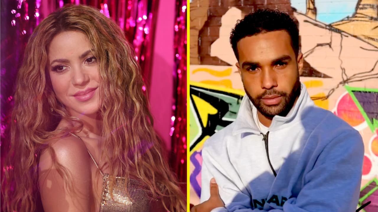 Así reacciona el actor Lucien Laviscount cuando le preguntan sobre Shakira y su supuesto romance