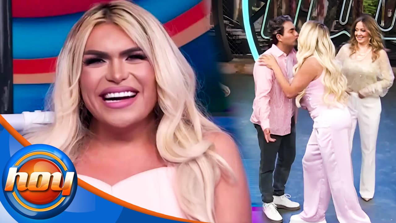Wendy Guevara le roba beso a Raúl Araiza ¡y el show a Madonna!