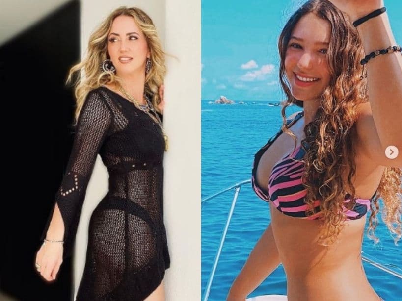 Una vez más Andrea Legarreta y su hija Mía causaron revuelo en redes sociales por las fotografías que compartieron en las que ambas lucen diminutos trajes de baño, hecho que provocó que tanto fans como famosos las llenaran de piropos.