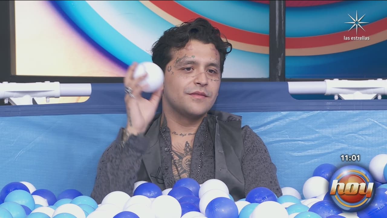 Christian Nodal evitó hablar de Cazzu en Hoy