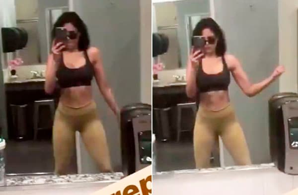 Eiza publica fotografía para enseñar su trabajada figura