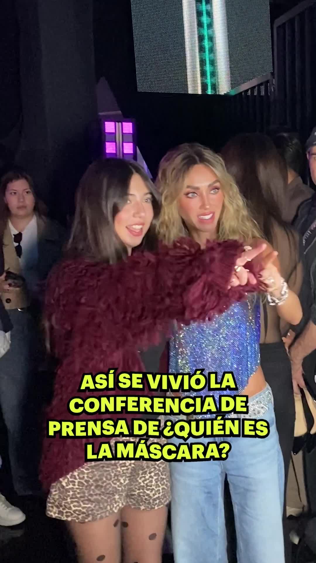 Así se vivió la conferencia de prensa de ¿Quién es la Máscara?