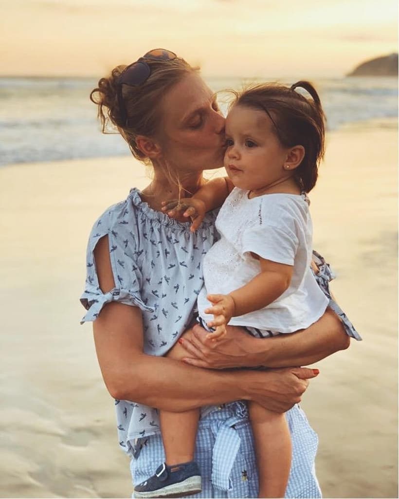 Ana Layevska presume tierna foto con su hija Masha