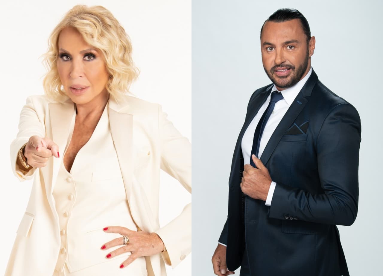 Laura Bozzo se le lanza a la yugular a Latin Lover: "A mí no me interesa tu opinión"