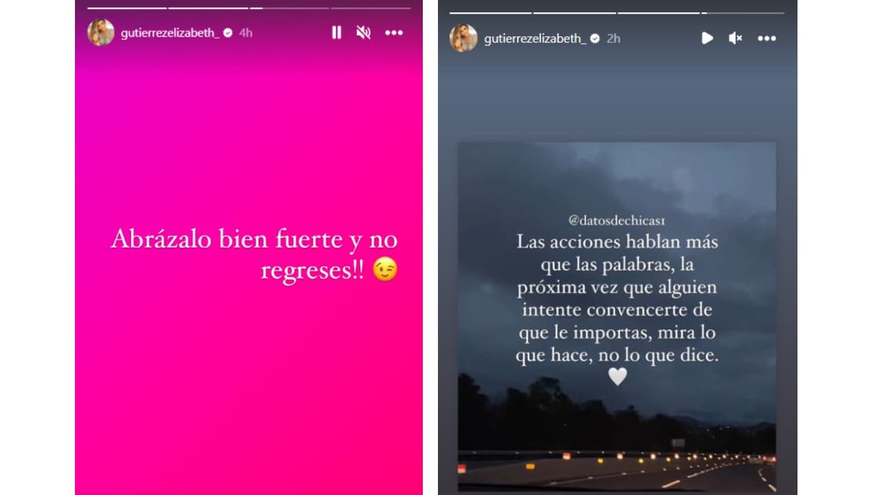 ¿Elizabeth Gutiérrez manda indirectas a William Levy?