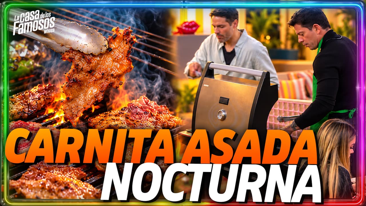¡NO HUBO FIESTA! Yahir armó una deliciosa CARNITA ASADA para todos