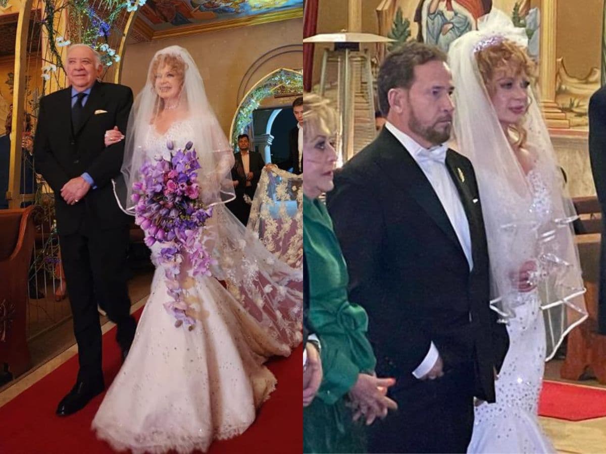 La villana de telenovelas lució como toda una princesa
