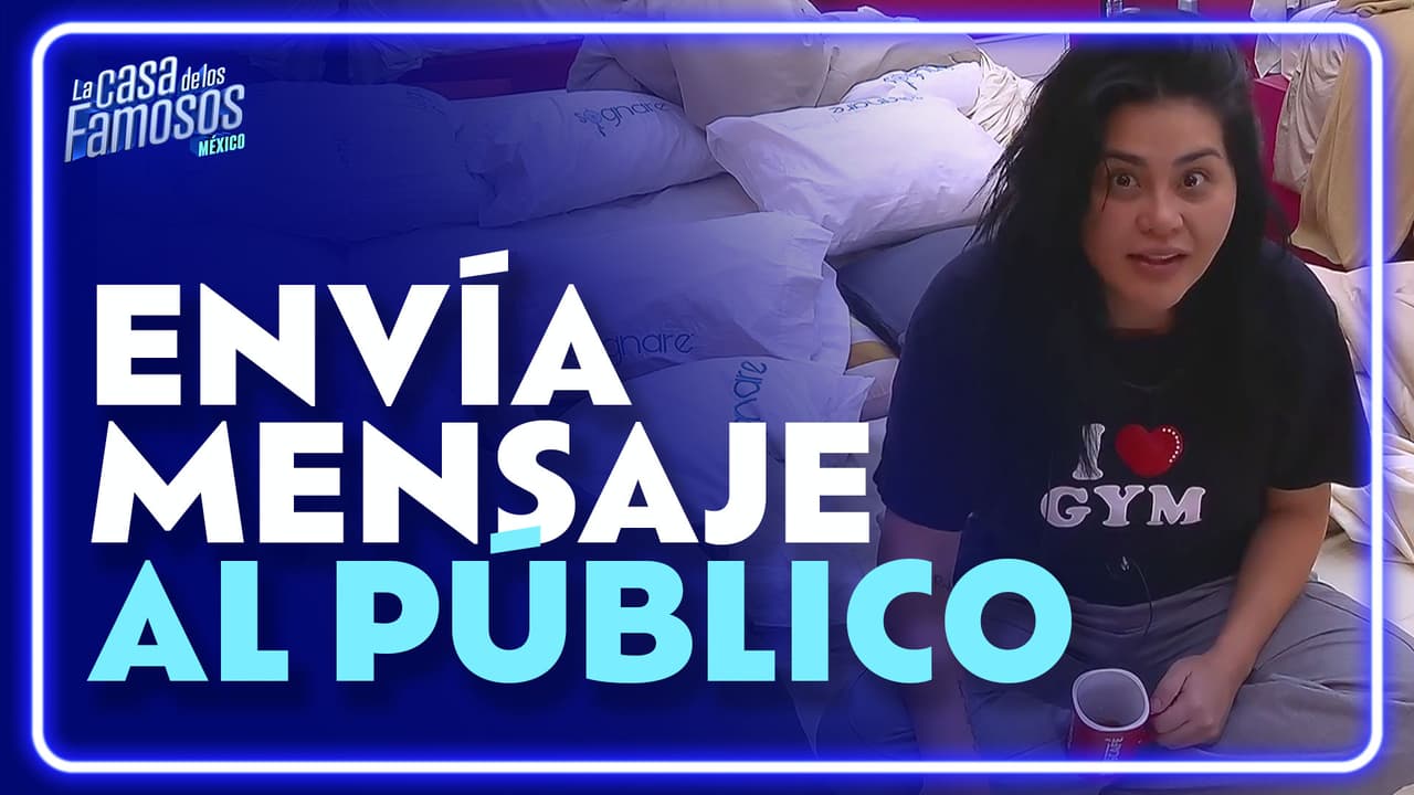 ¡Gomita pide al público que vote por ella!