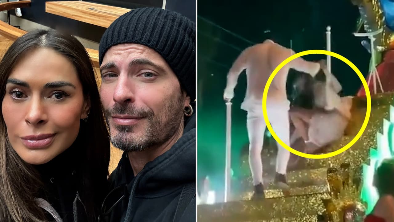 Galilea Montijo defiende a su novio tras salvarla de una caída que pudo terminar en tragedia