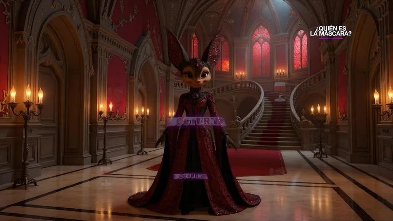 NOCTURNA es el 11 PERSONAJE REVELADO de ¿Quién es la Máscara?