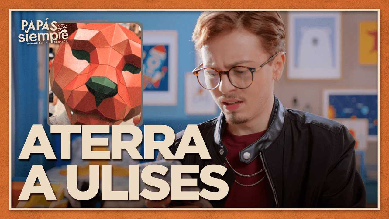 Cindy se burla de Ulises con la máscara de Guzmán